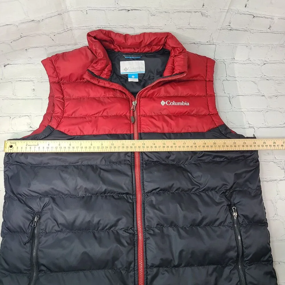 Men’s Columbia  Discovery Full Zip Puffer Vest Size: Large